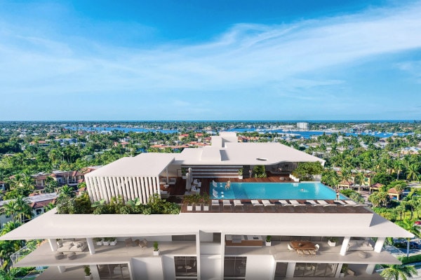 Luxury penthouse terrace